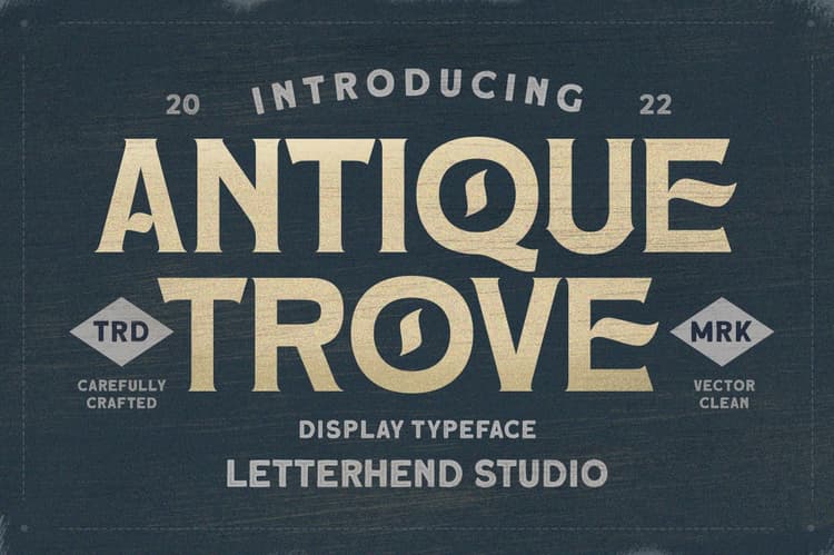 Antique Trove Font