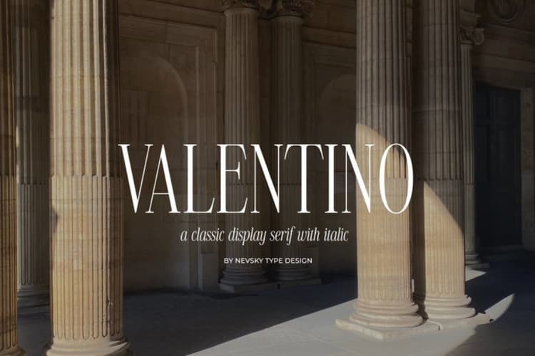 NT Valentino Font