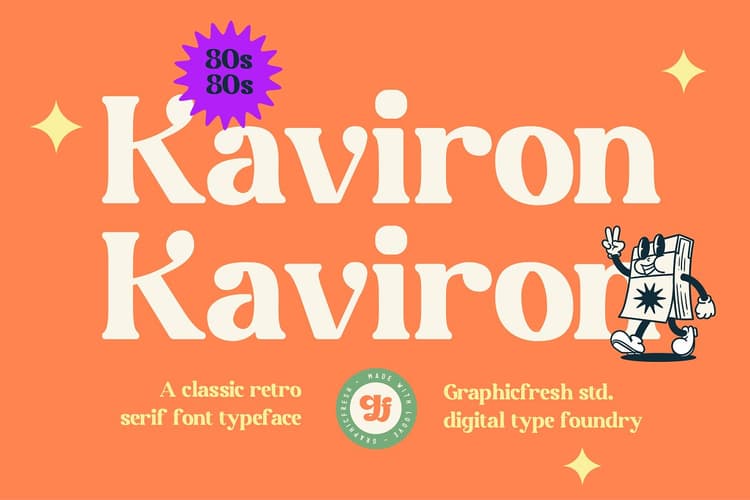 Kaviron Font