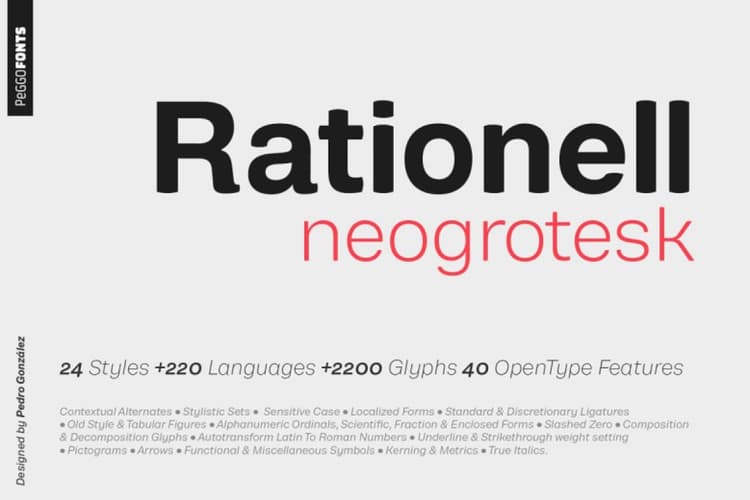 Rationell Font