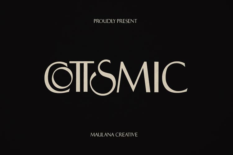 Cottsmic Font