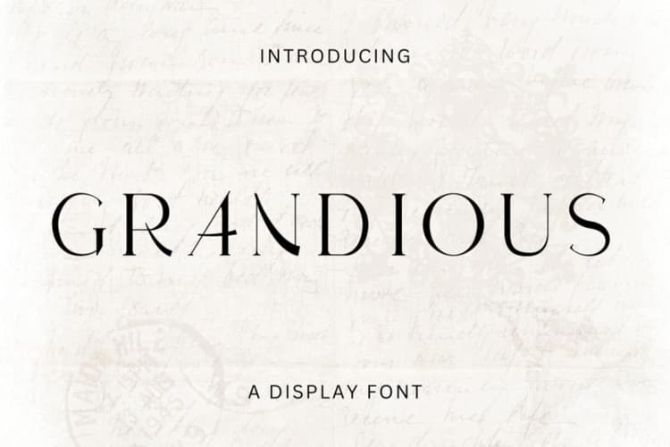 Grandious Font