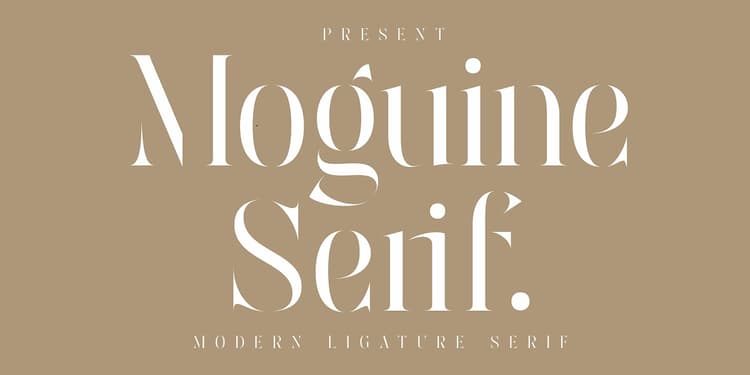 Moguine Serif Font