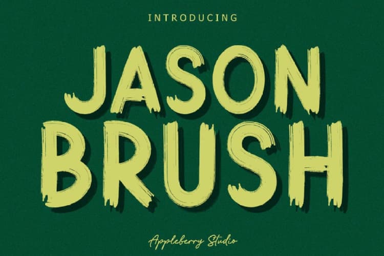 Jason Brush Font