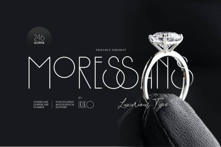 Moressans Font