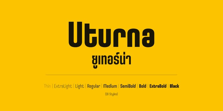 Uturna Font
