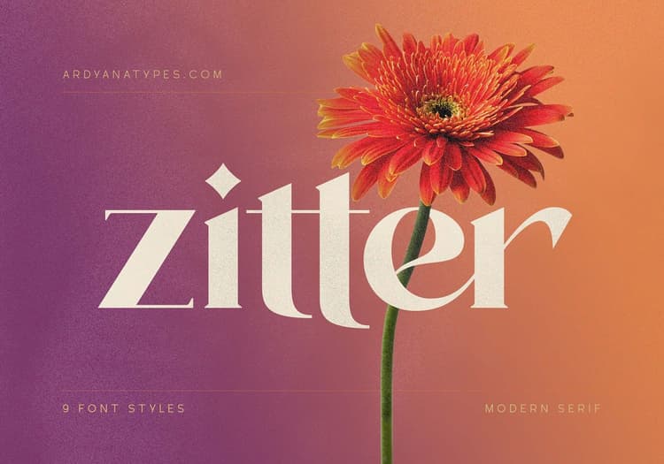 Zitter Font