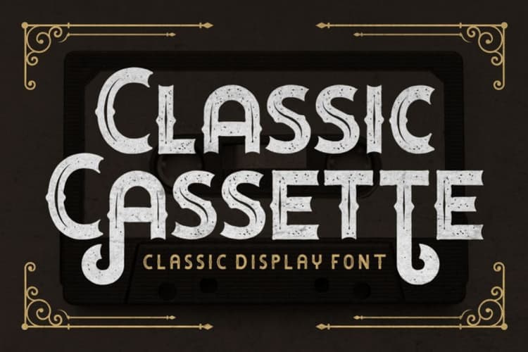 Classic Cassette Font