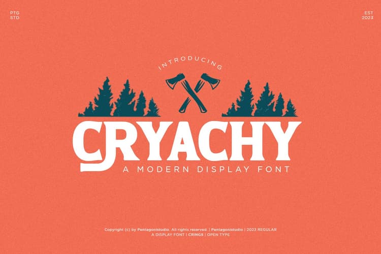 Cryachy Font