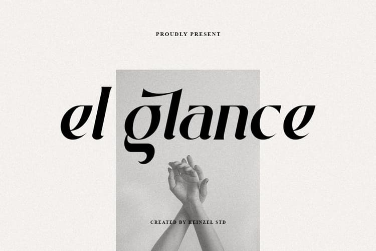 El Glance Font