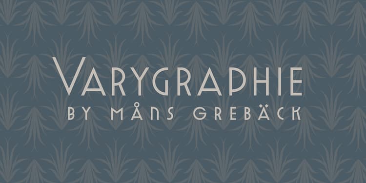 Varygraphie Font