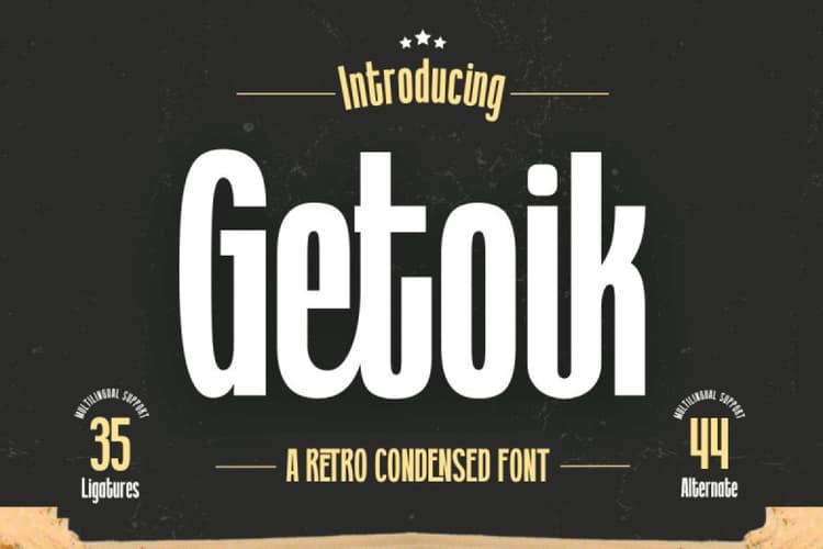 Getoik Font