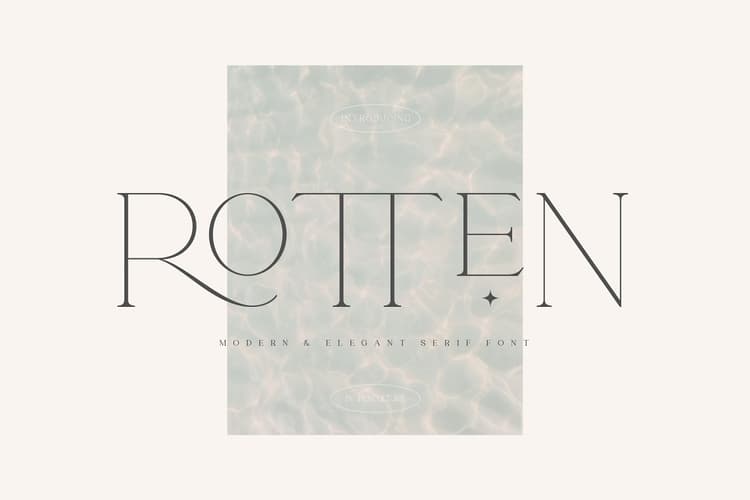 Rotten Font