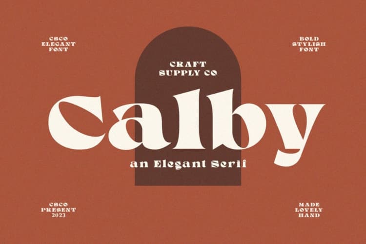 Calby Font