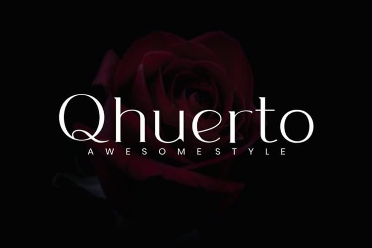 Qhuerto Font