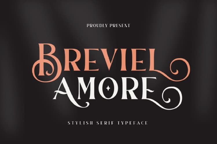 Breviel Amore Font