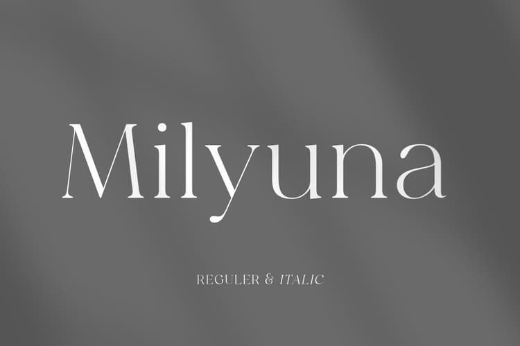 Milyuna Font
