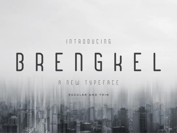 Brengkel Typeface