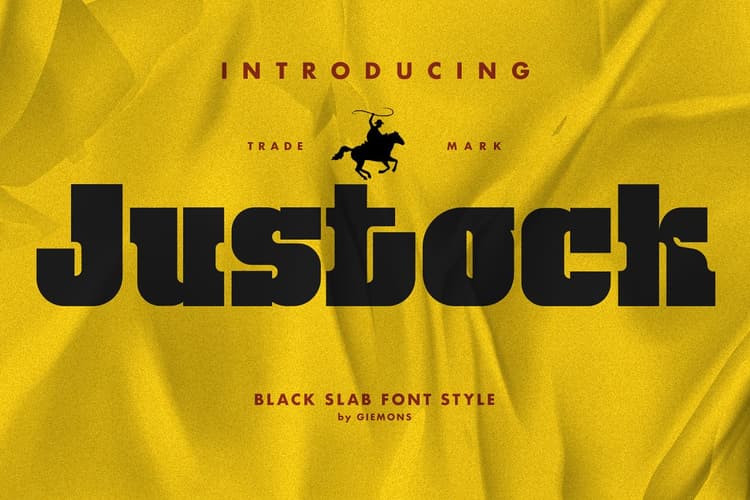 Justock Font