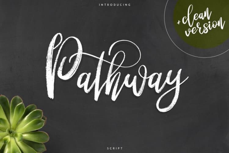 Pathway Script Font