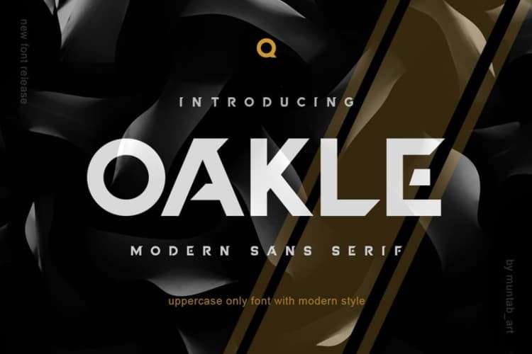Oakle Font