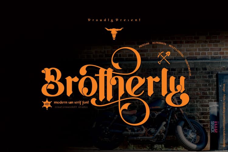 Brotherly Font