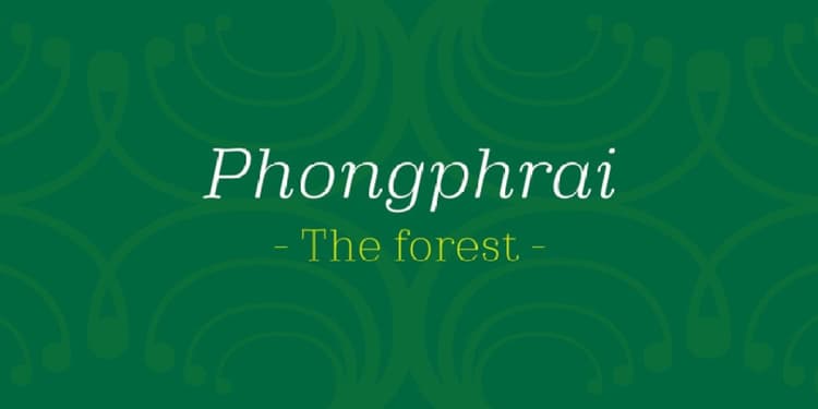 Phongphrai Font
