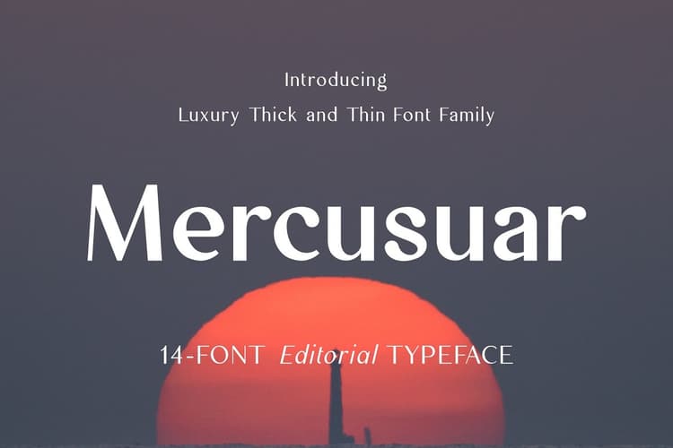 Mercusuar Font