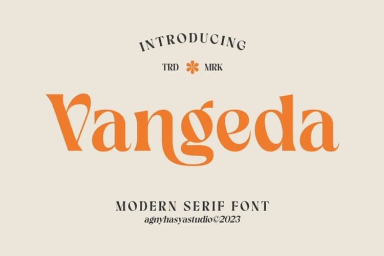 Vangeda Font