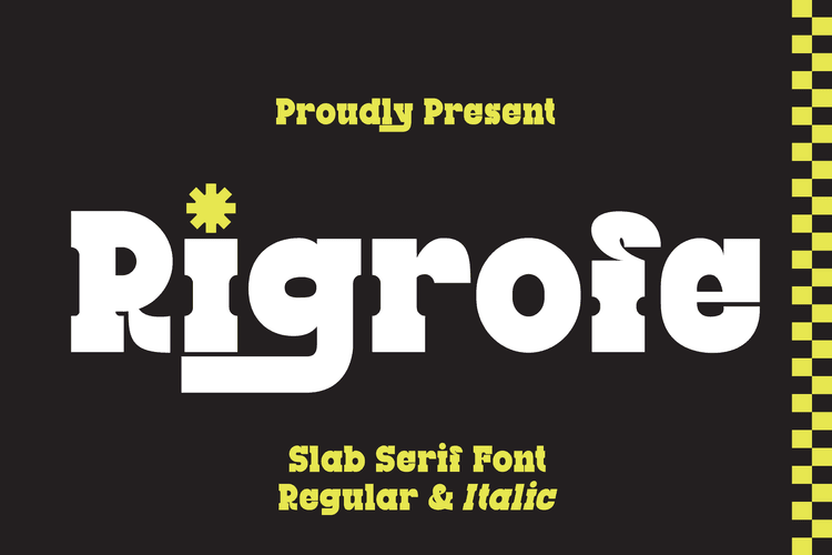 Rigrofe Font