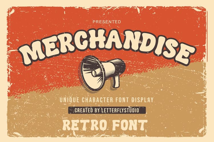 Merchandise Font