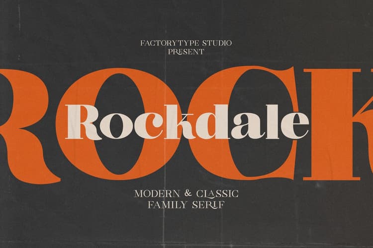 Rockdale Font