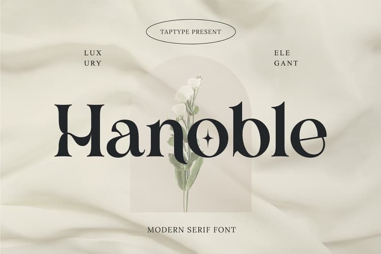 Hanoble Font