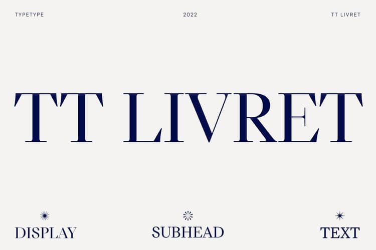 TT Livret Font
