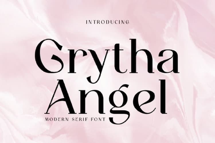 Grytha Angel Font