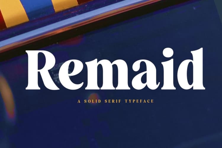 Remaid Font