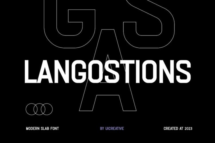 Langostions Font