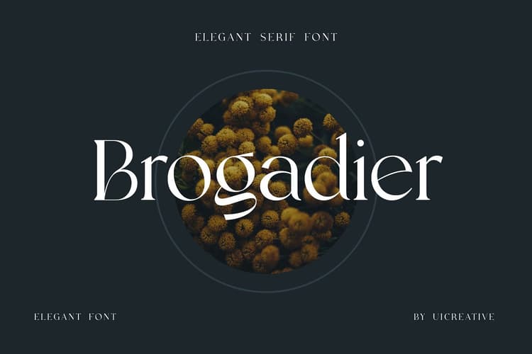 Brogadier Font