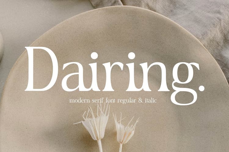 Dairing Font