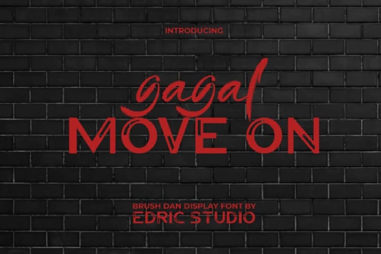 Gagal Move On Font