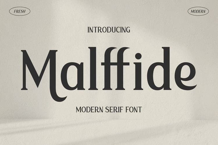 Malffide Font
