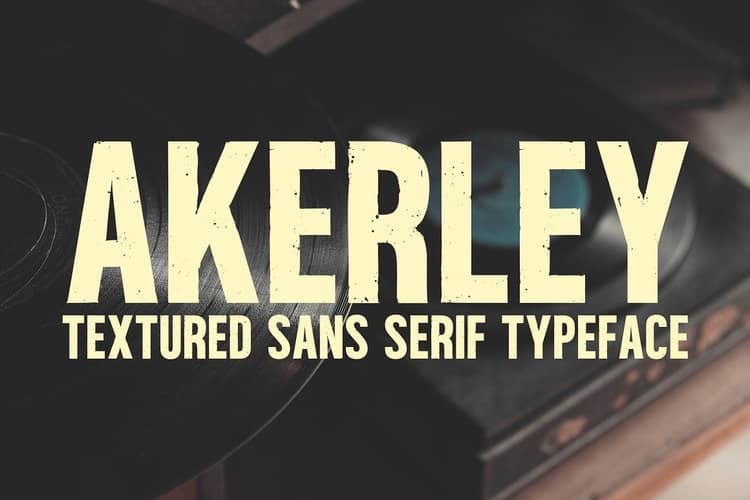Akerley Font