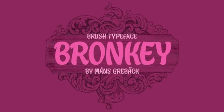 Bronkey Font