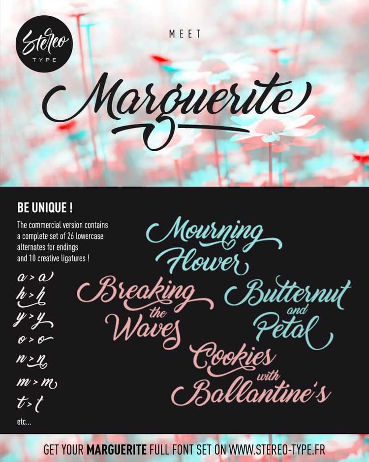 Marguerite Font Free