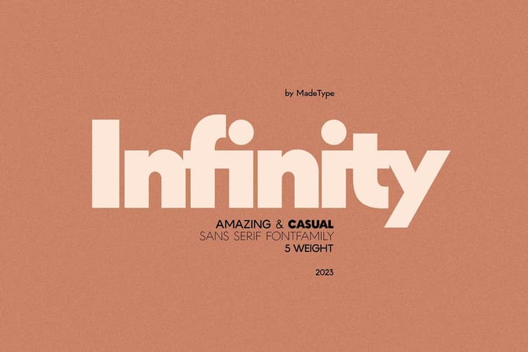 Made Infinity Font
