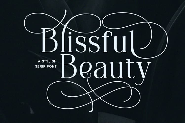 Blissful Beauty Font