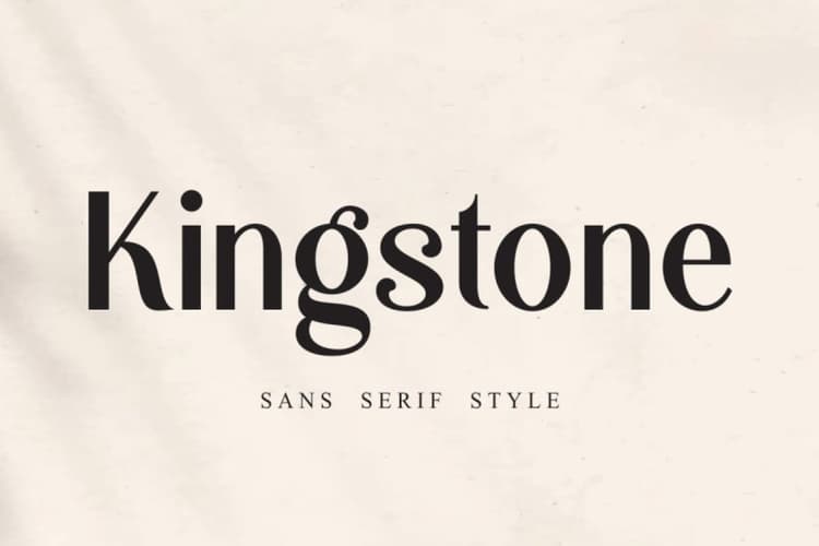 Kingstone Sans Font