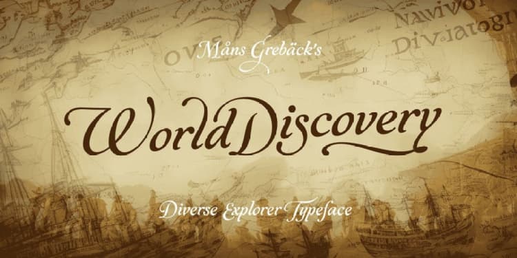 World Discovery Font