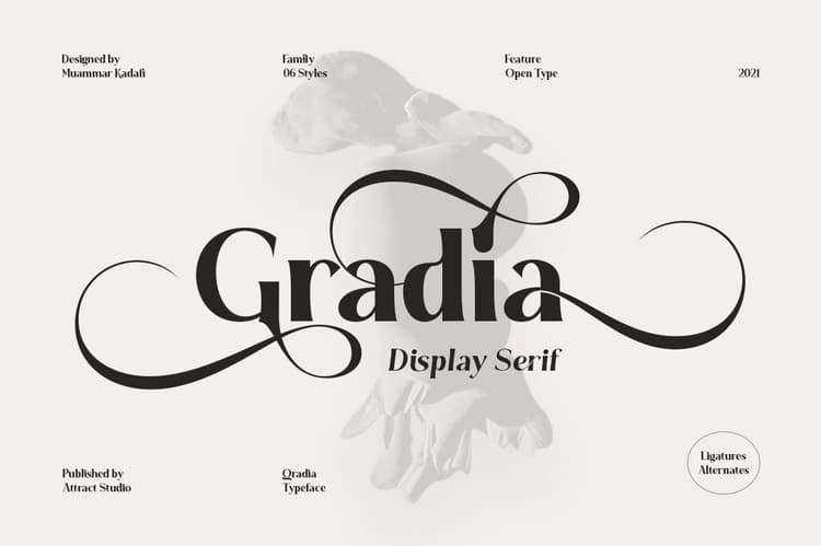 Gradia Font