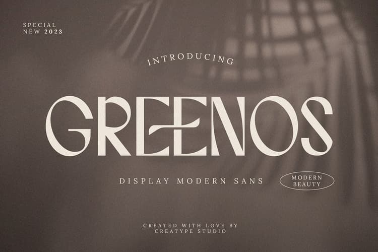 Greenos Font